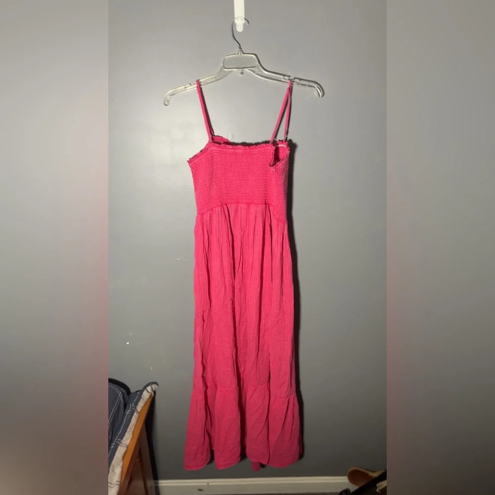 Anthropologie Marisol Smocked Maxi Dress Size Small - Picture 4 of 4